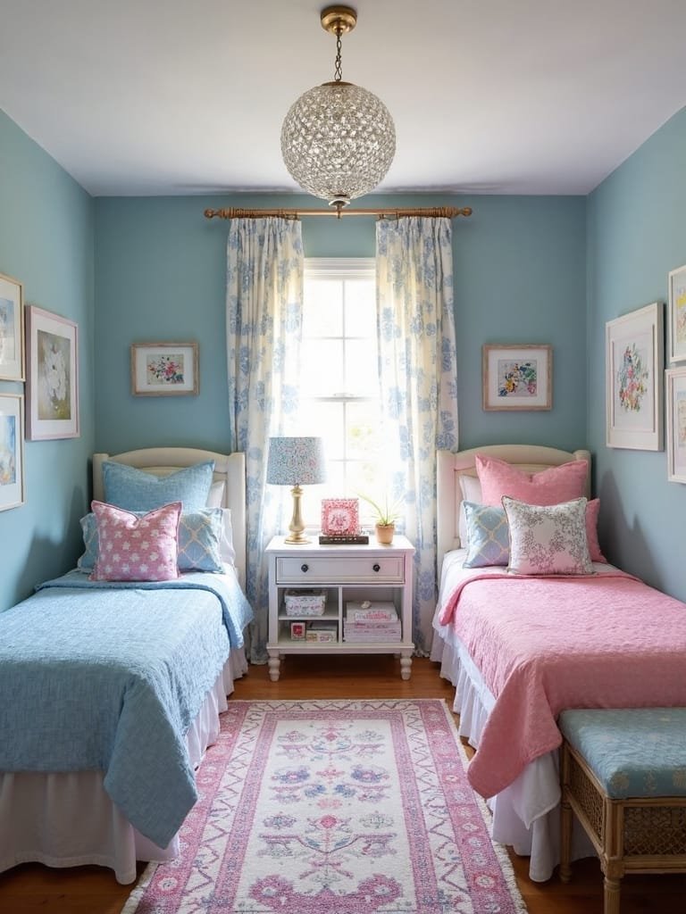 coordinated decor in zones