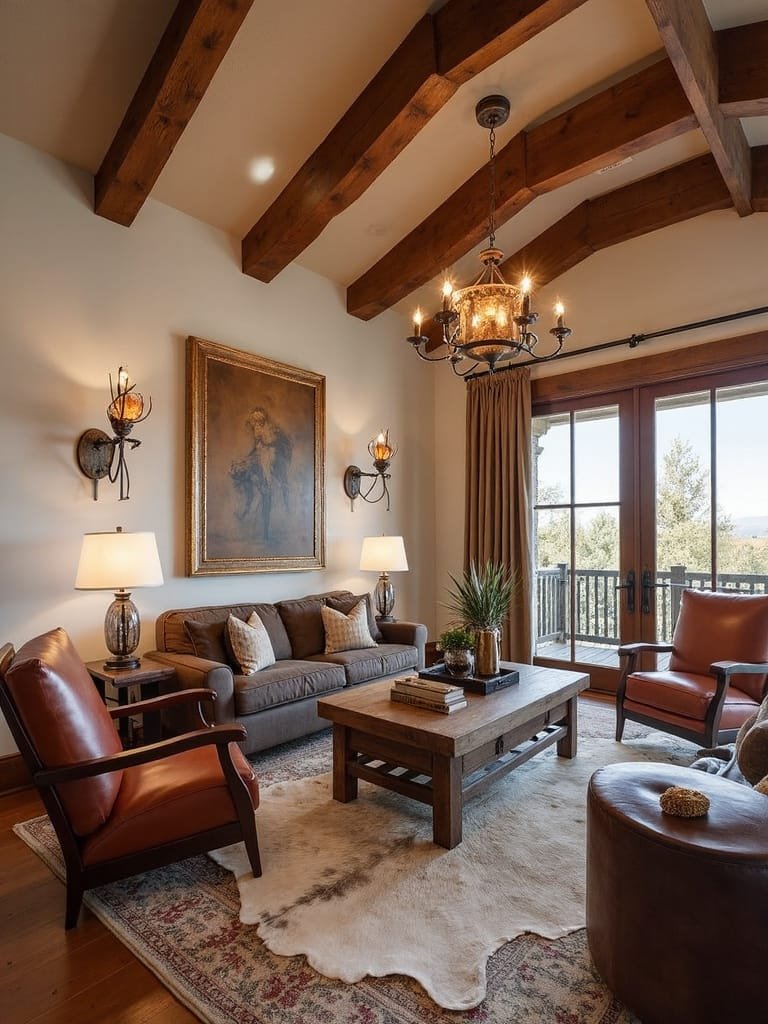 copper and bronze lighting