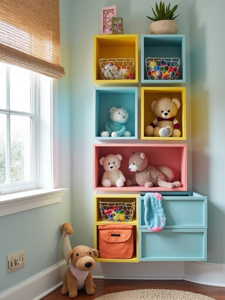 corner storage space ideas