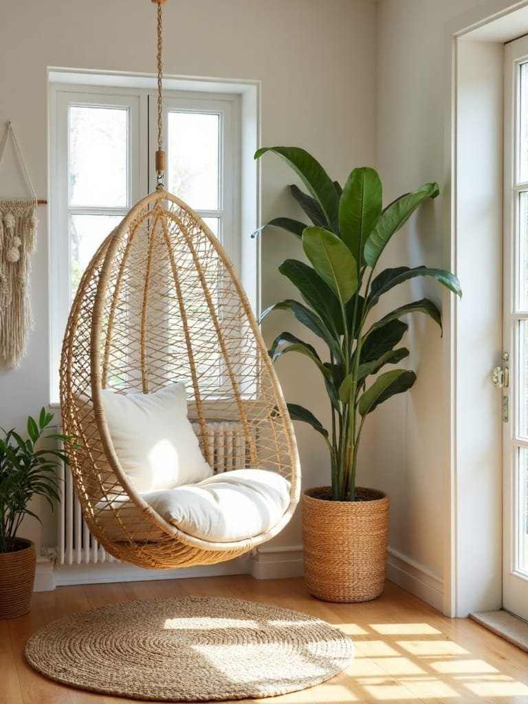 cozy bright serene space
