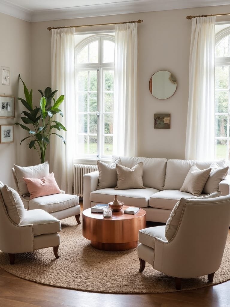 cozy conversation space design