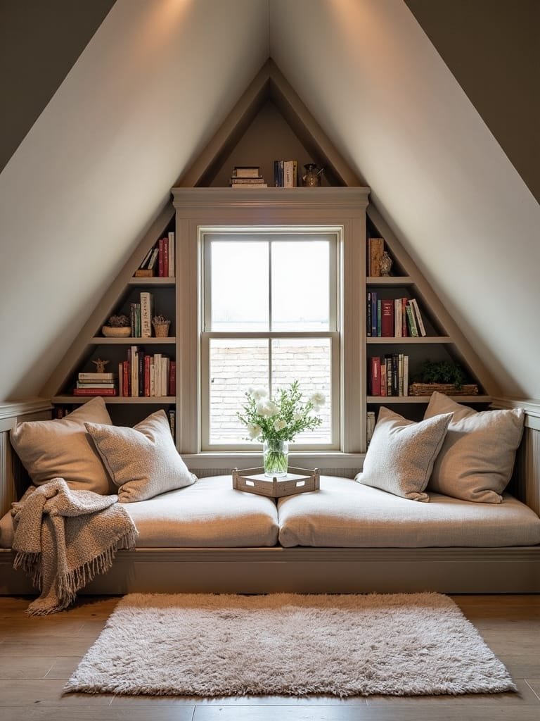 cozy eave reading spaces
