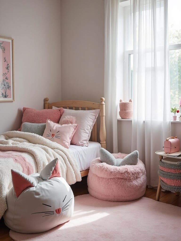 cozy feline comfort items