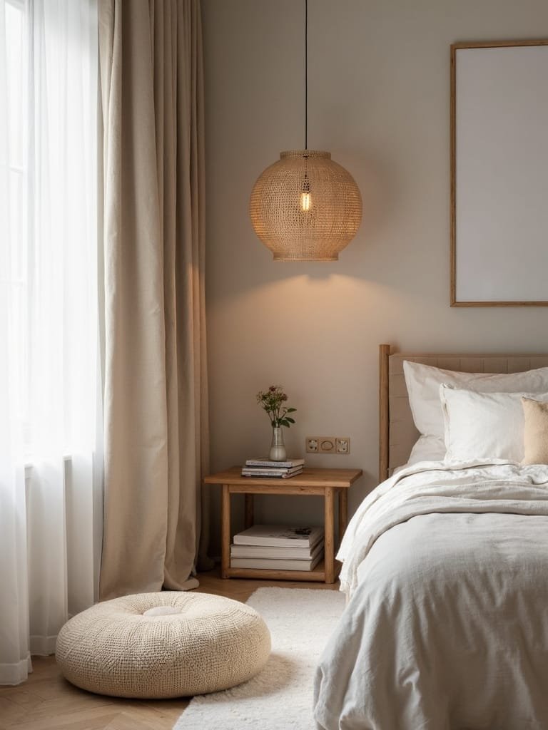 cozy floor cushion nooks