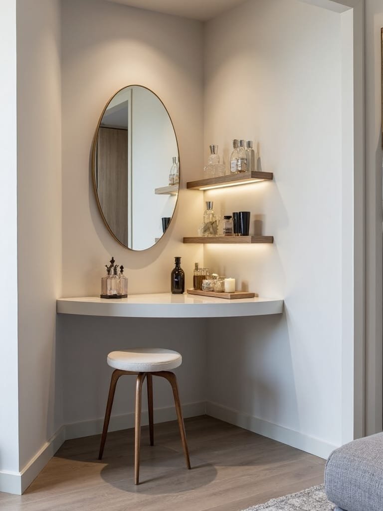 cozy functional stylish vanity