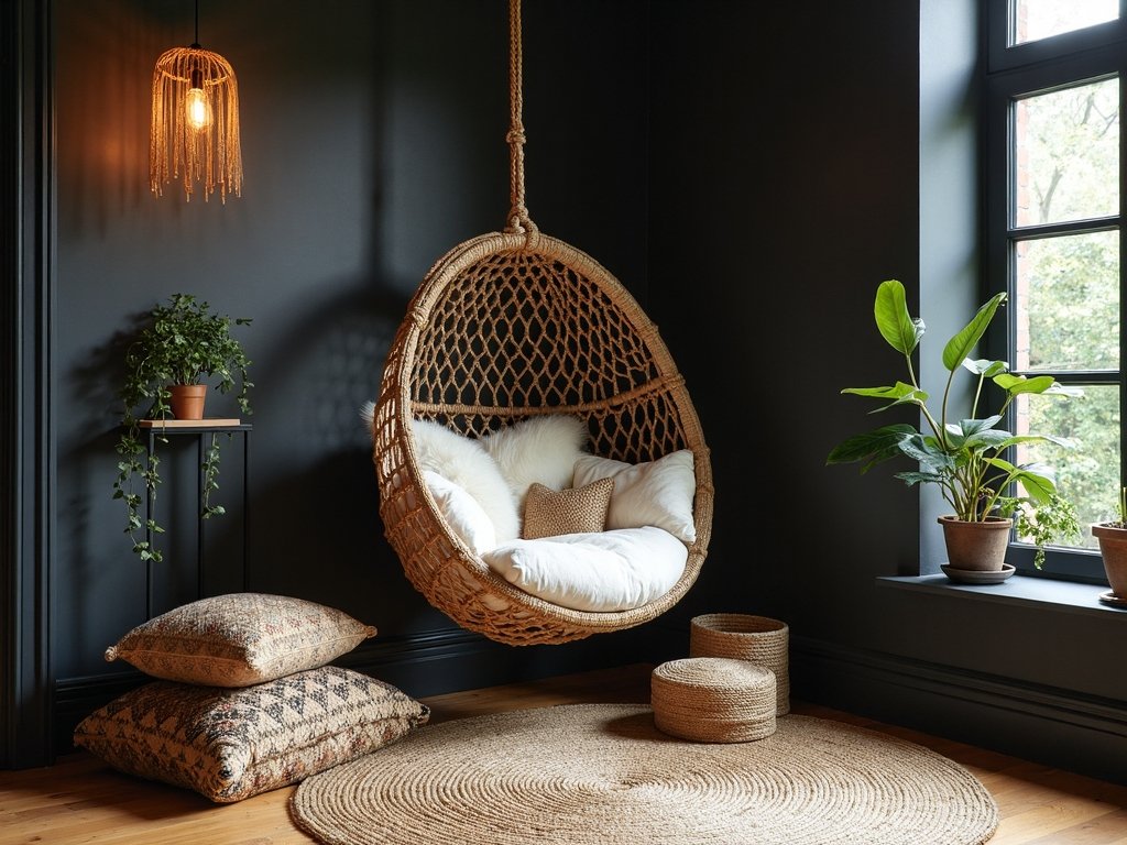 cozy literary escape sanctuary created