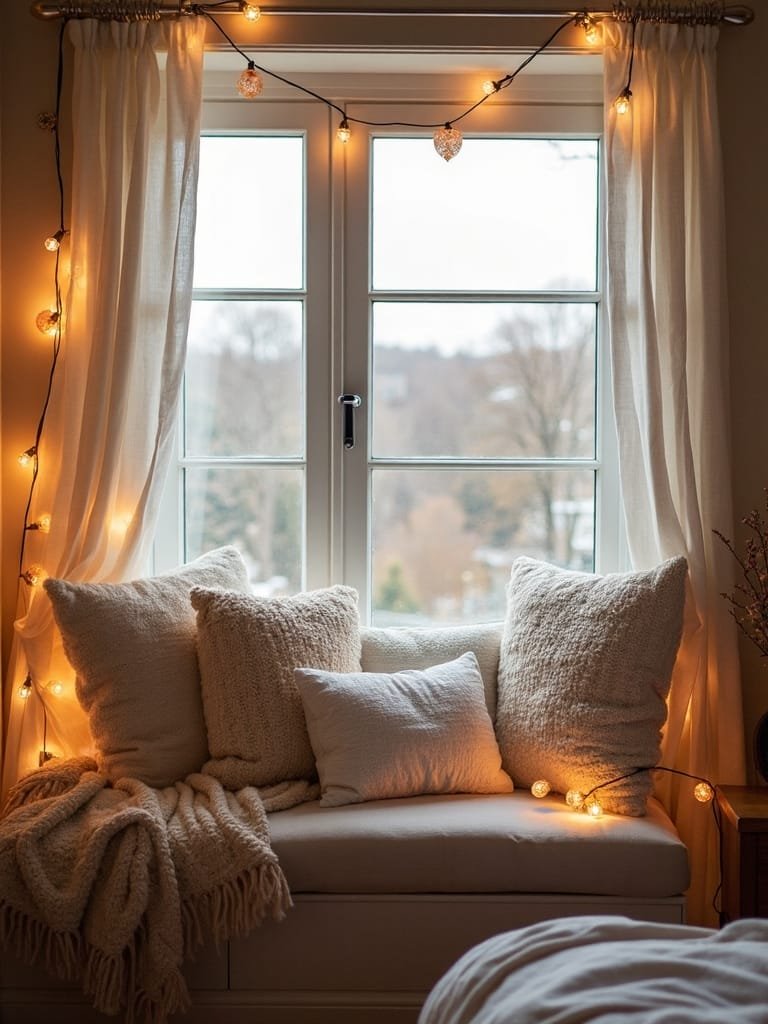cozy nook in small space