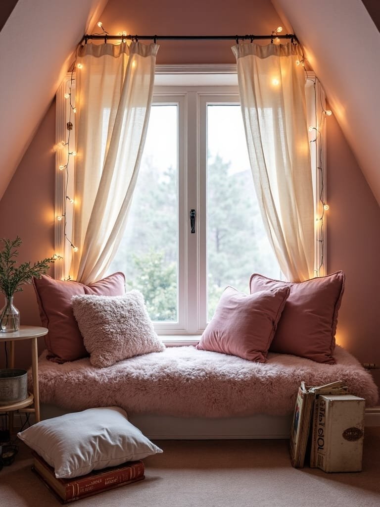 cozy window seat retreats
