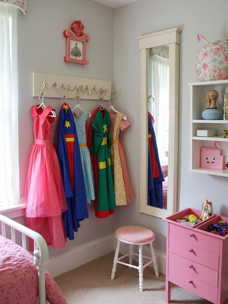 create a themed costume area