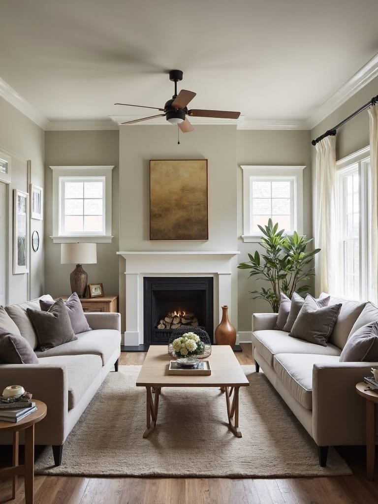 create distant focus areas