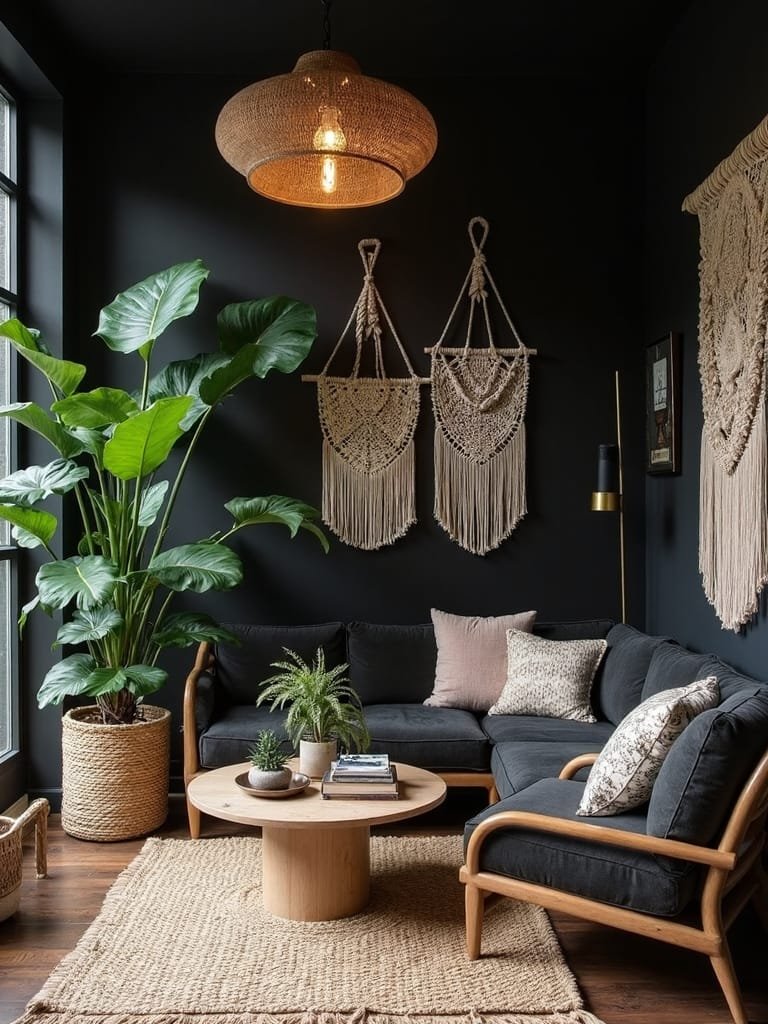 dark aesthetic botanical oasis