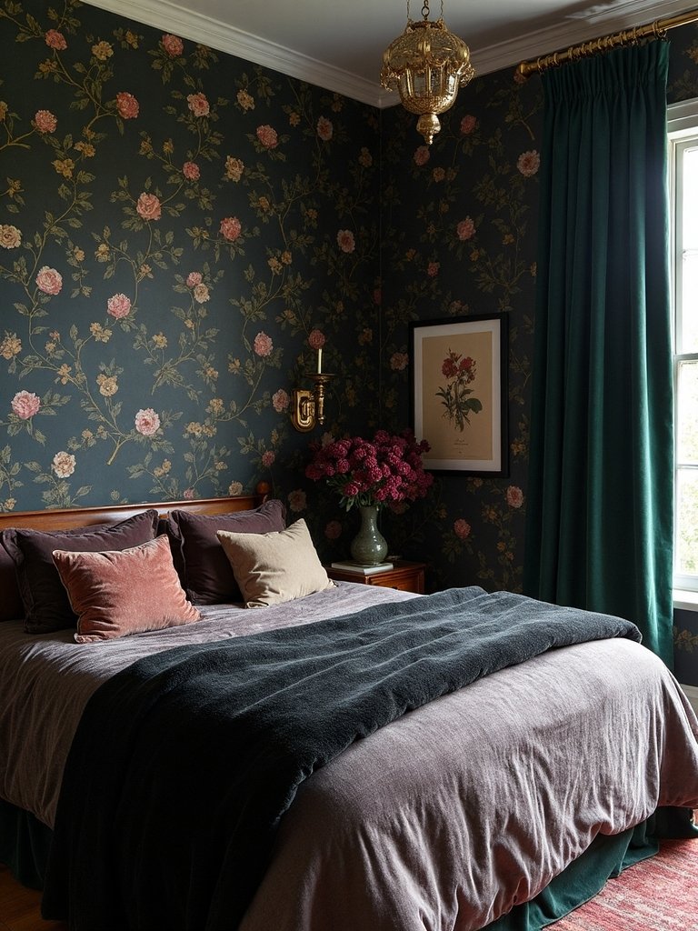 dark floral enchanted sanctuary