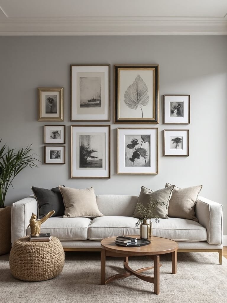 diverse assortment of frames