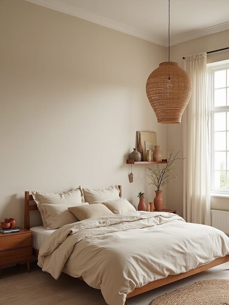 earthy accents on neutrals