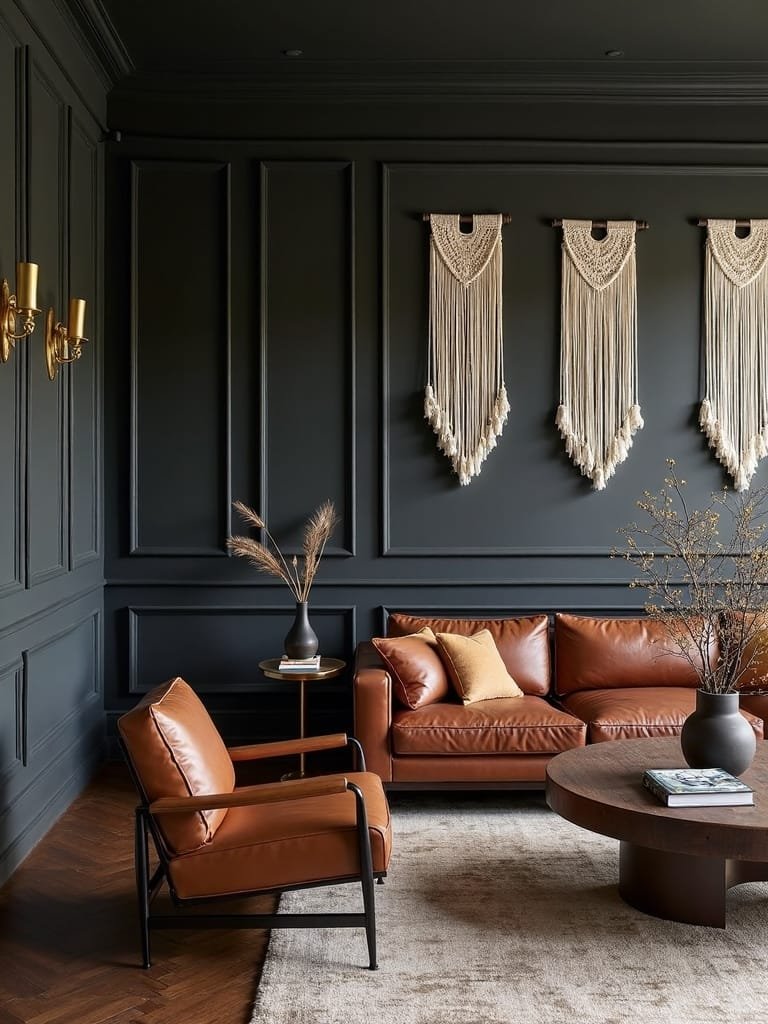 eclectic blend of materials