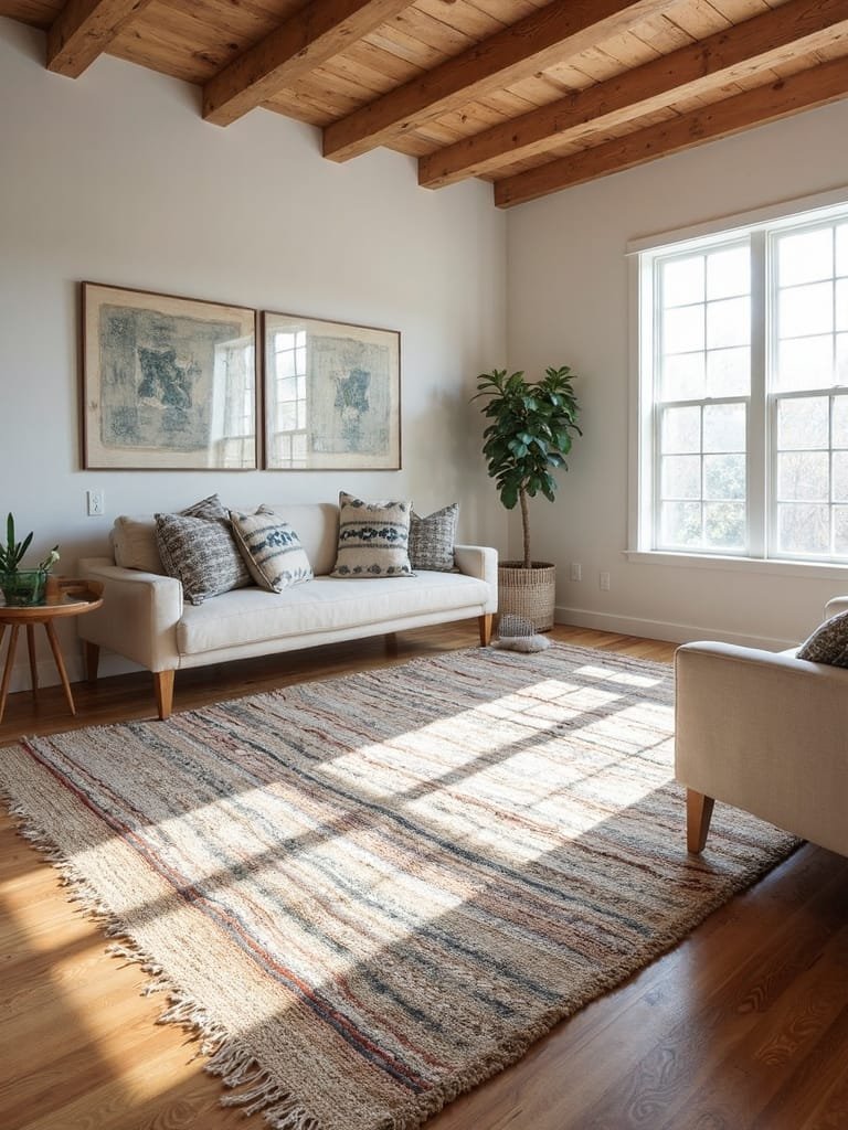 eclectic decorative floor coverings