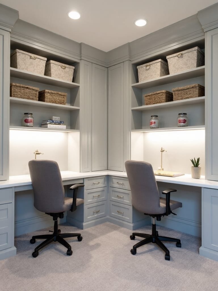 efficient study space setup