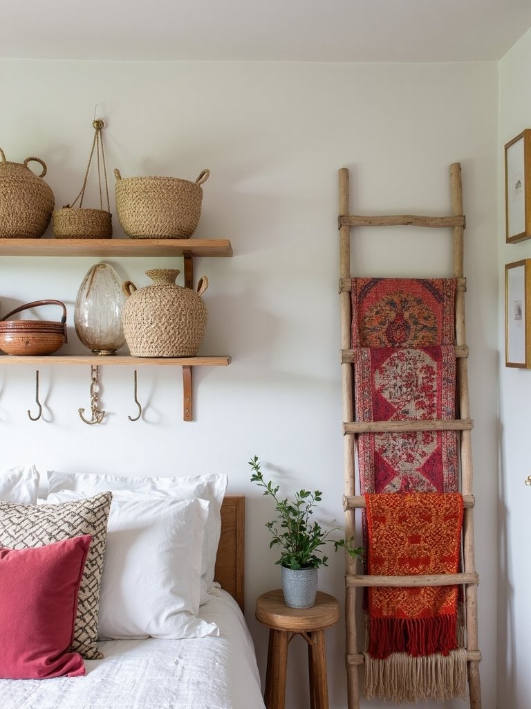 effortless bohemian storage solutions