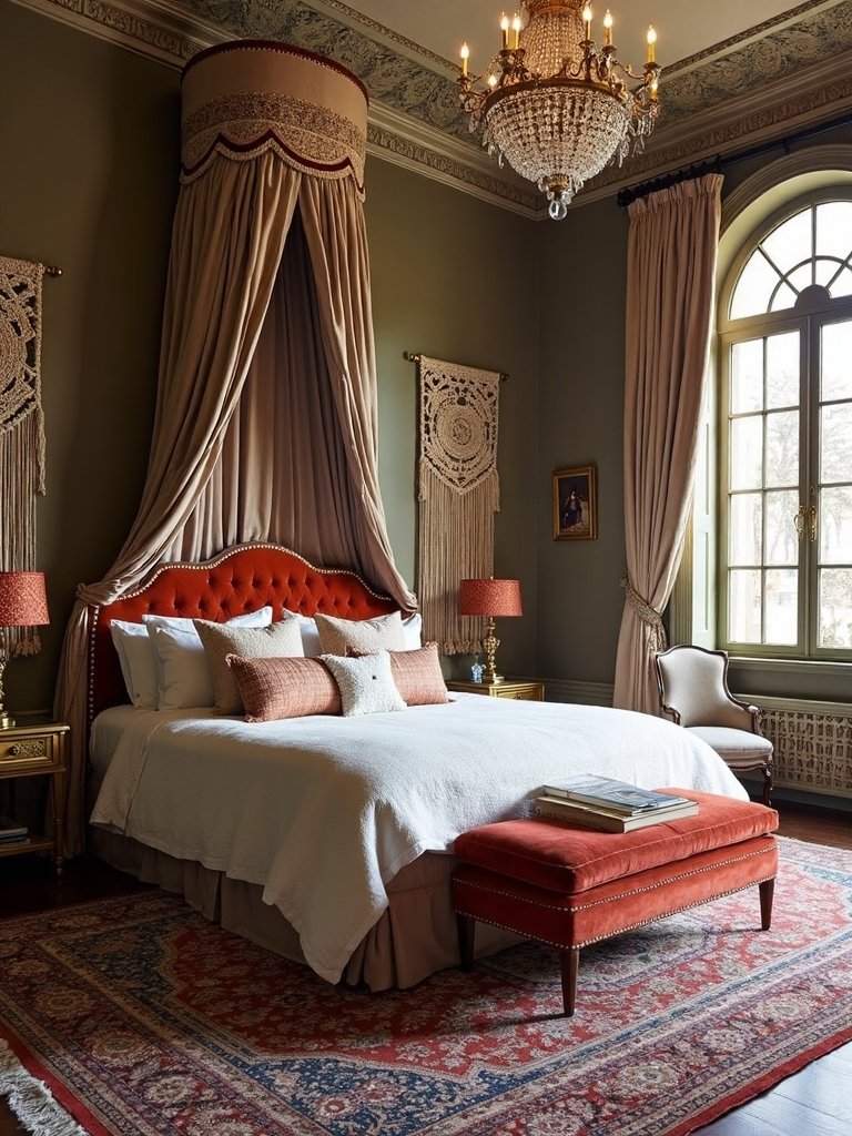 elegant bohemian hollywood glamour fusion