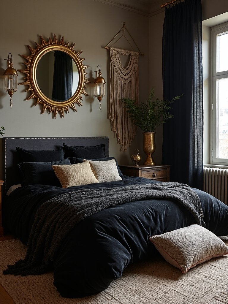 elegant boho glamour sanctuary