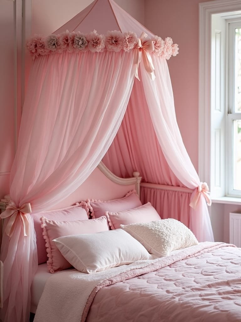 elegant pastel bedroom decor