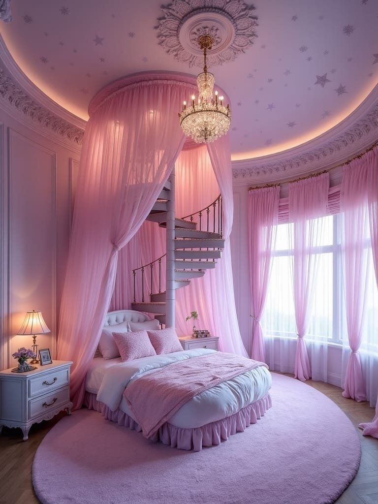 enchanted princess in tower