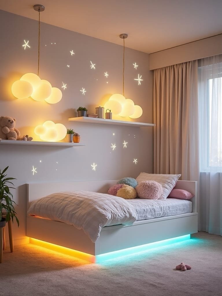 enchanting and playful illumination