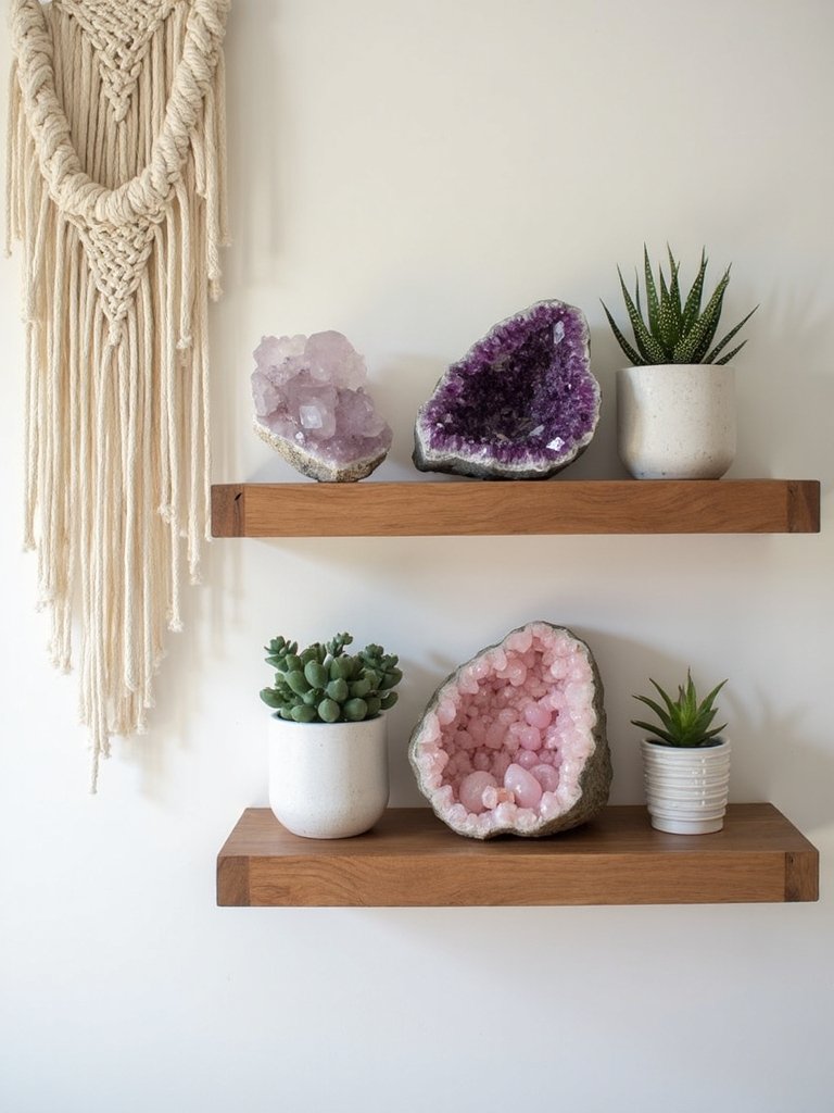 enchanting crystal boho teen display
