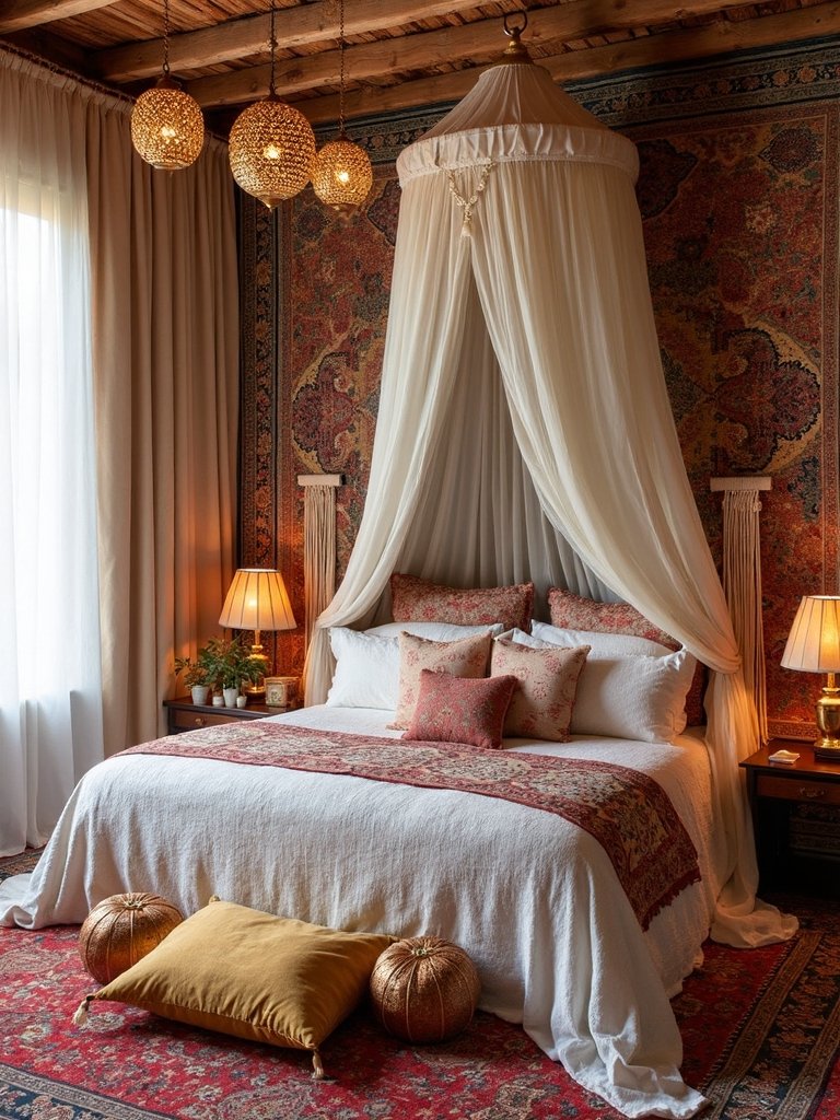 enchanting global mysterious mesmerizing bedroom