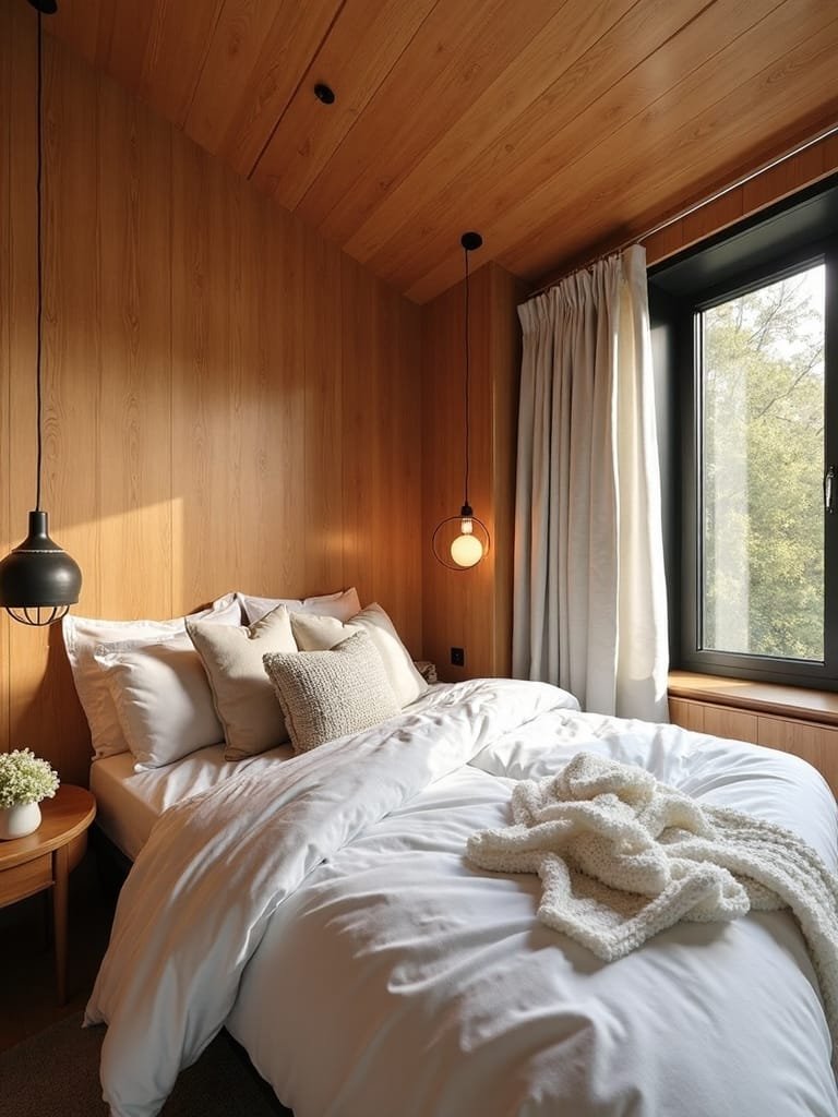 enhance ambiance with wood