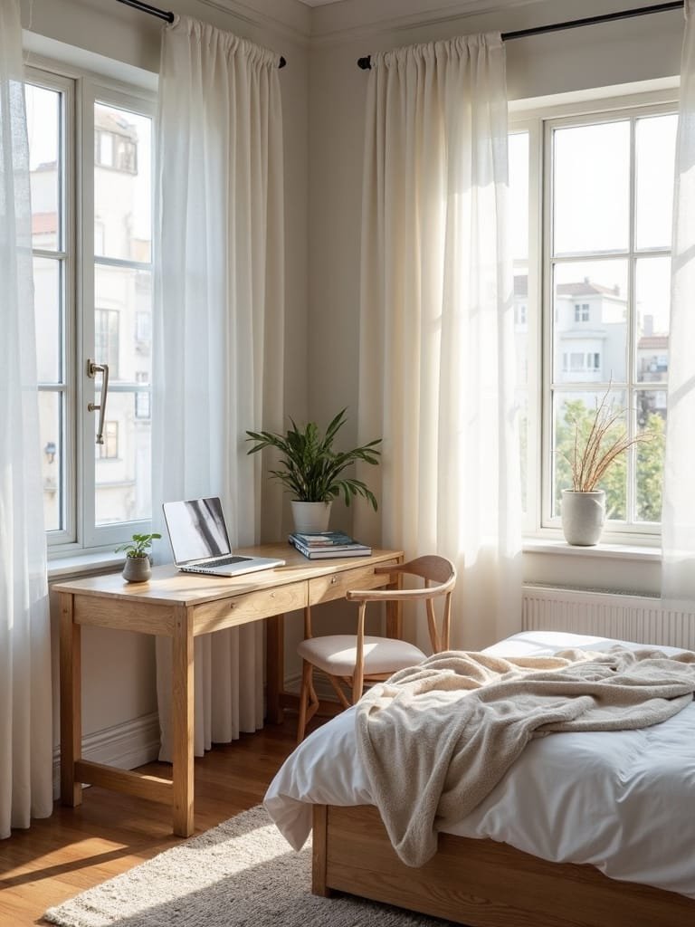 enhancing workspace with sunlight