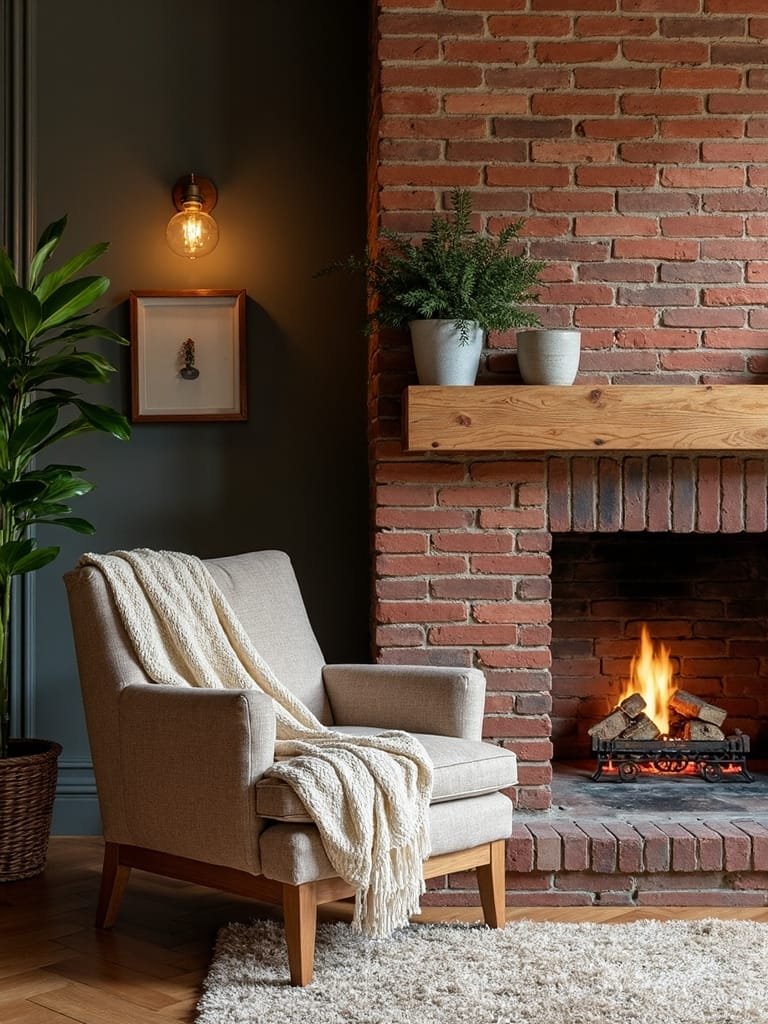 expose authentic brick features