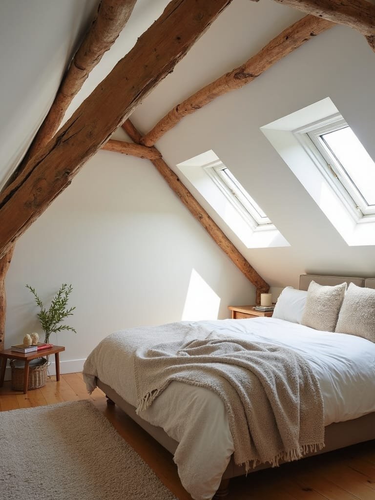 exposed beams enhance design