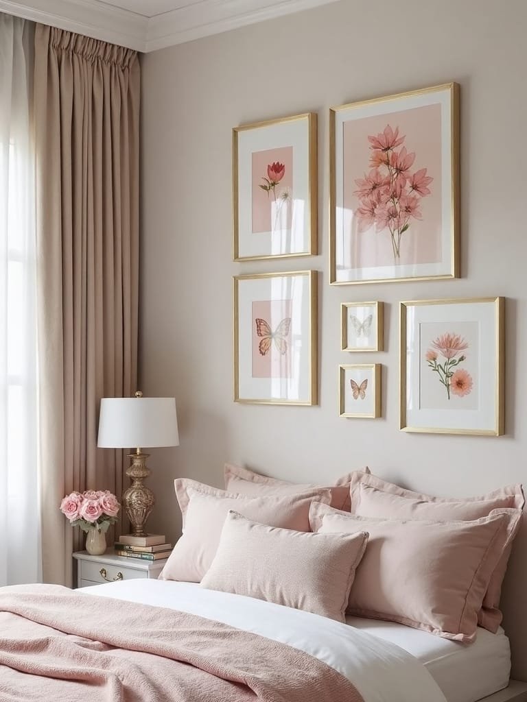 feminine decor through art