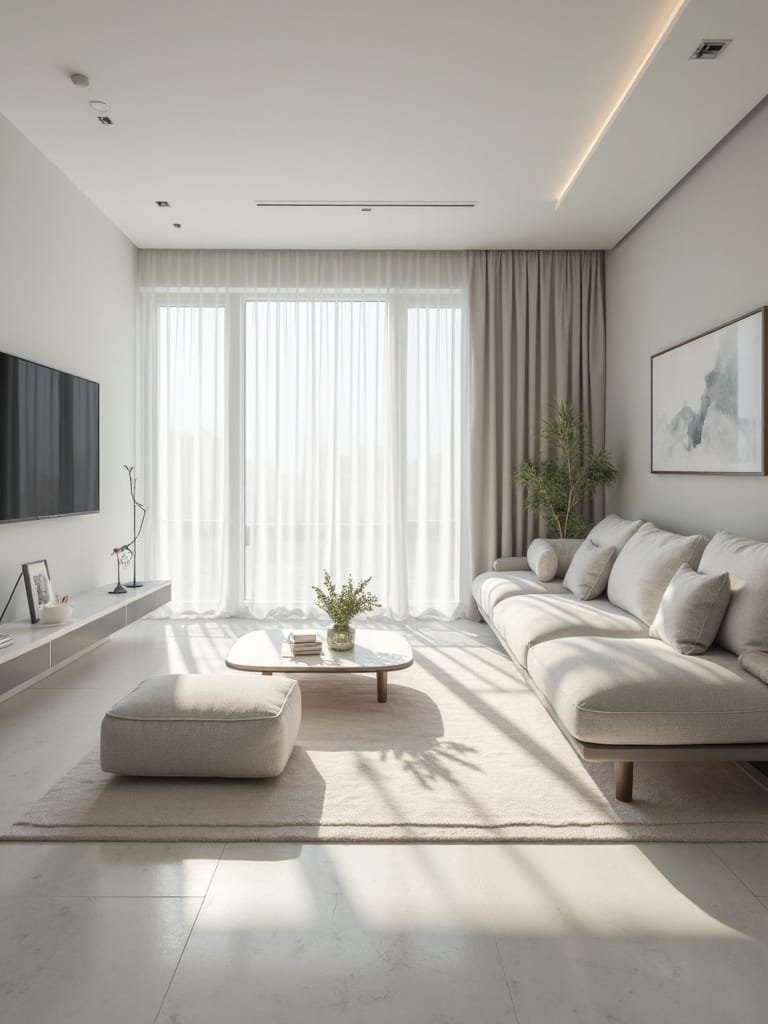 floating furniture for aesthetics