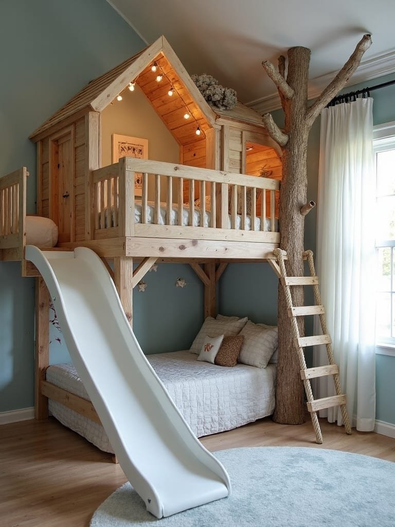 fun themed bed installation