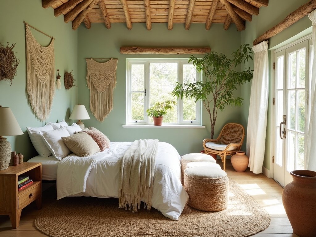 grounded coastal boho sanctuary serenity