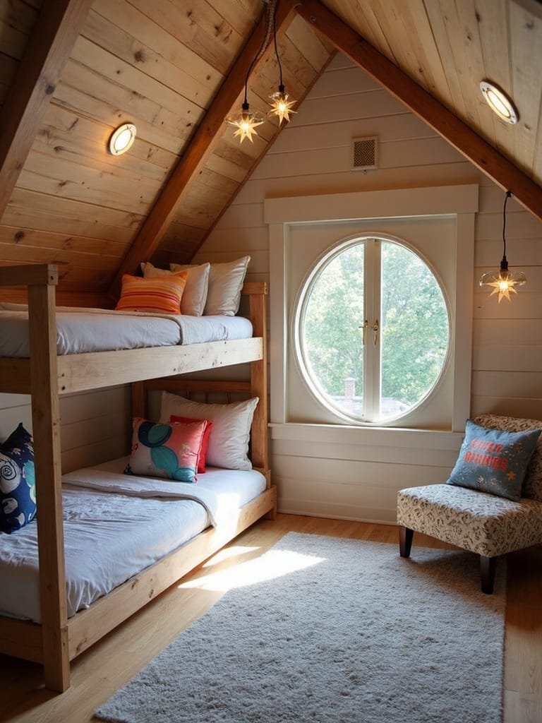 imaginative play in attic