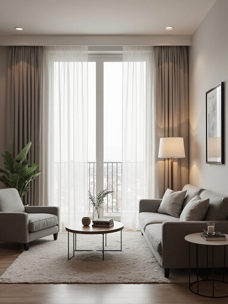 install lengthy floor curtains