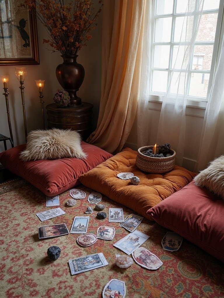 intuitive mystical cozy lavender sanctuary