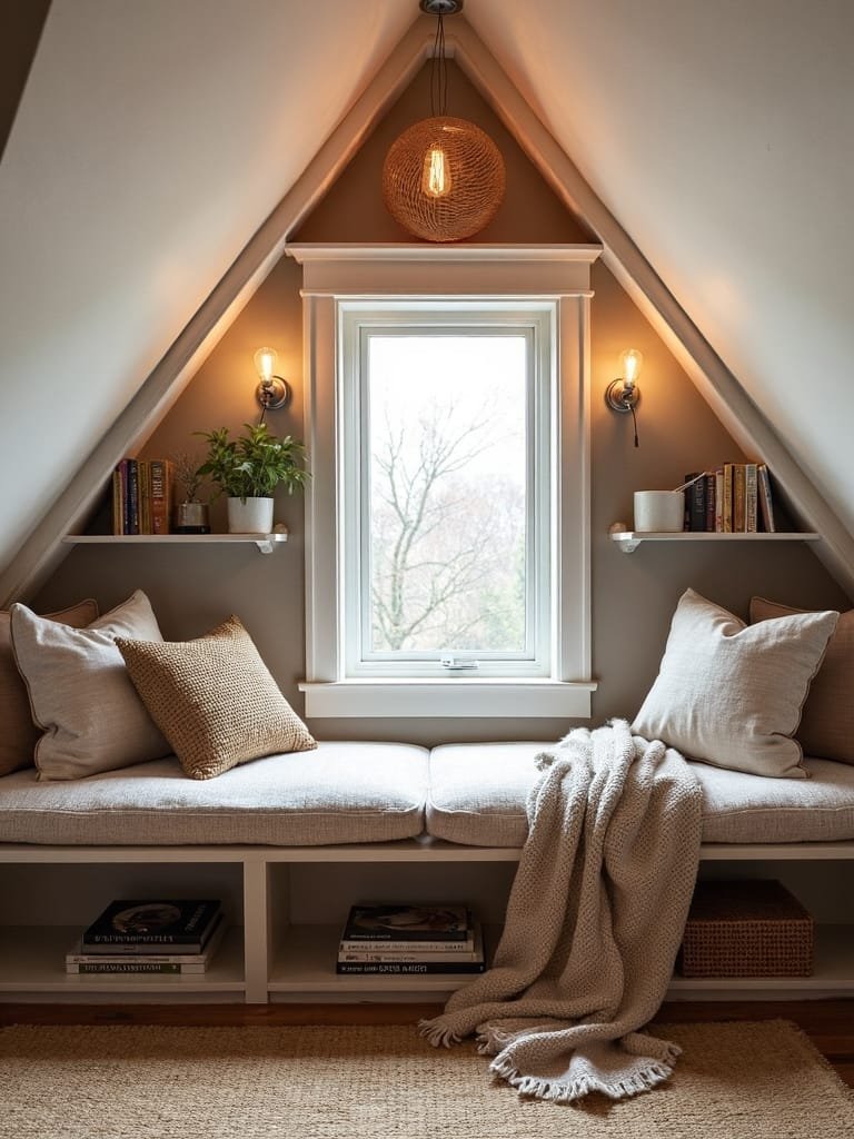 inviting dormer reading spaces