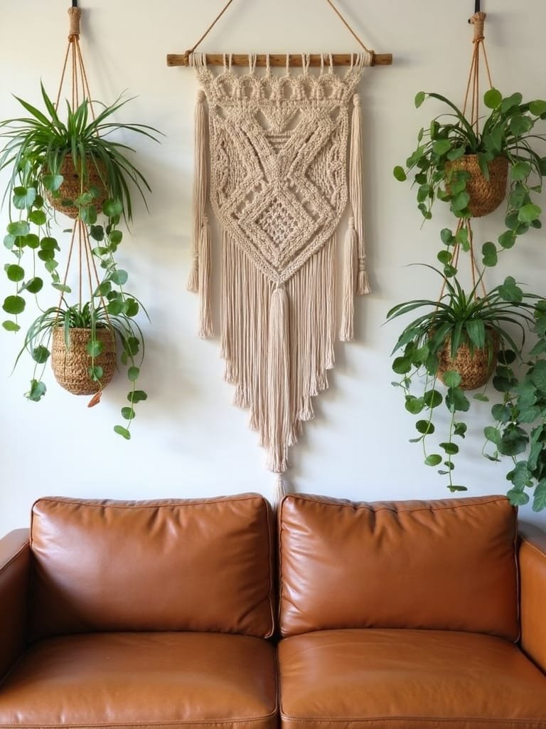 knotting decorative plant holders