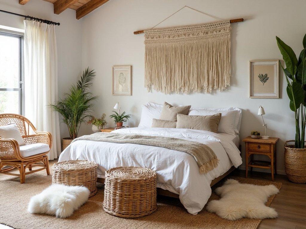 layered natural textures create comfort