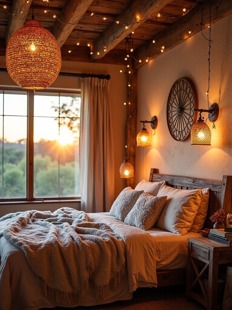 layered rustic ambiance dimmable