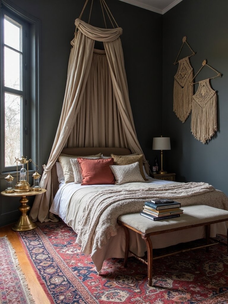 layered textural vintage sophisticated