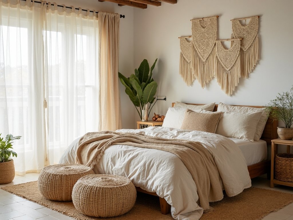 layered textured boho coastal