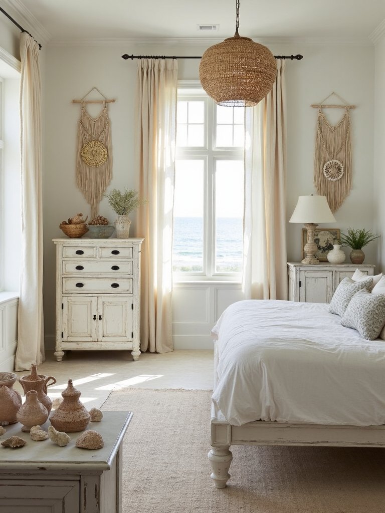 light airy boho serene