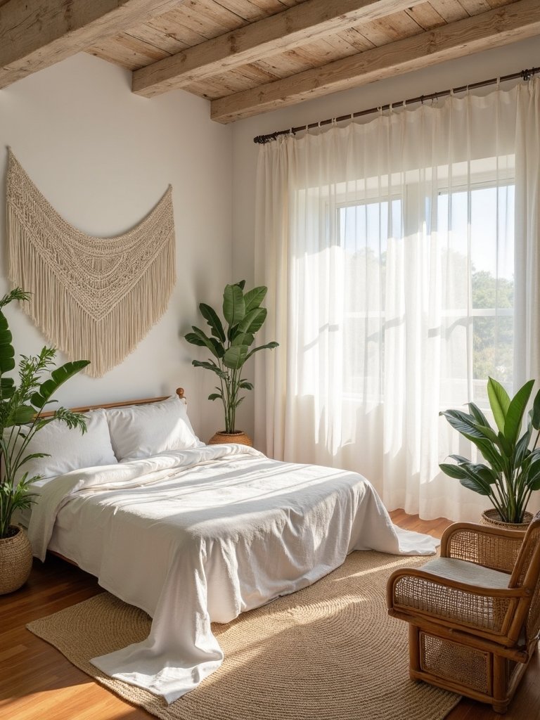 light airy minimalist bohemian