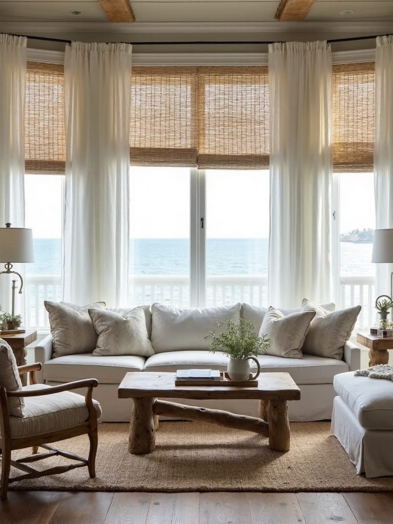 light and airy curtains