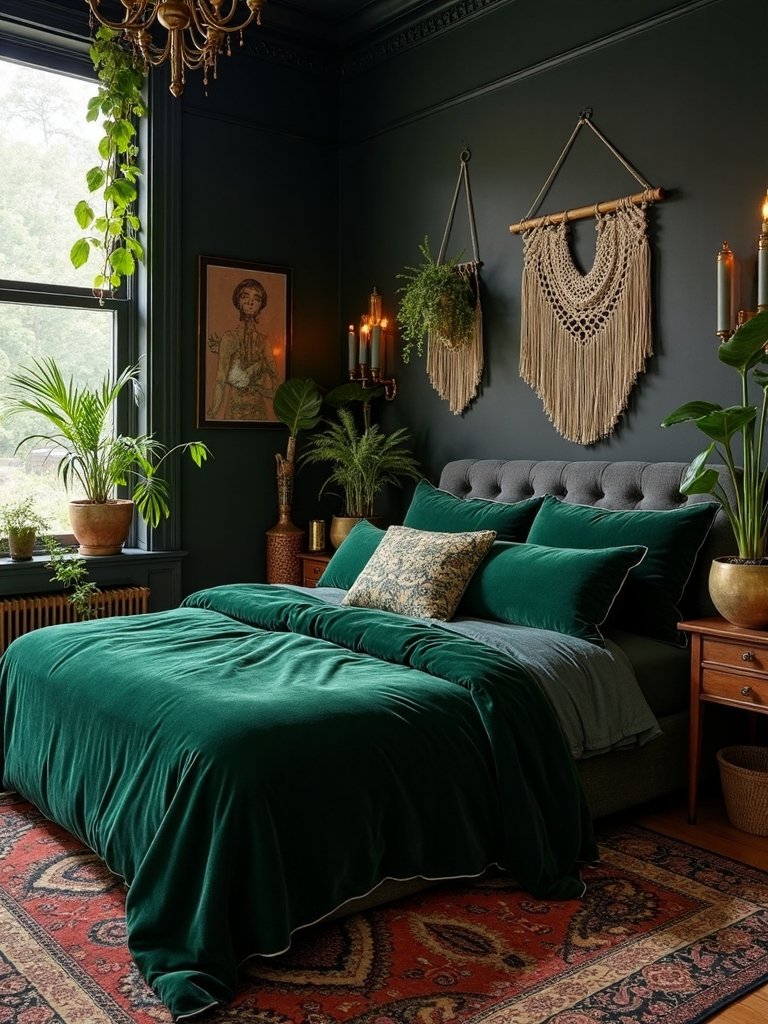 lush moody inviting serene